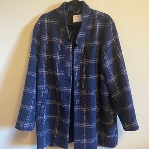 Old Navy Checkered Wool Jacket ❄️